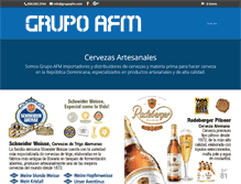 Tablet Screenshot of grupoafm.com